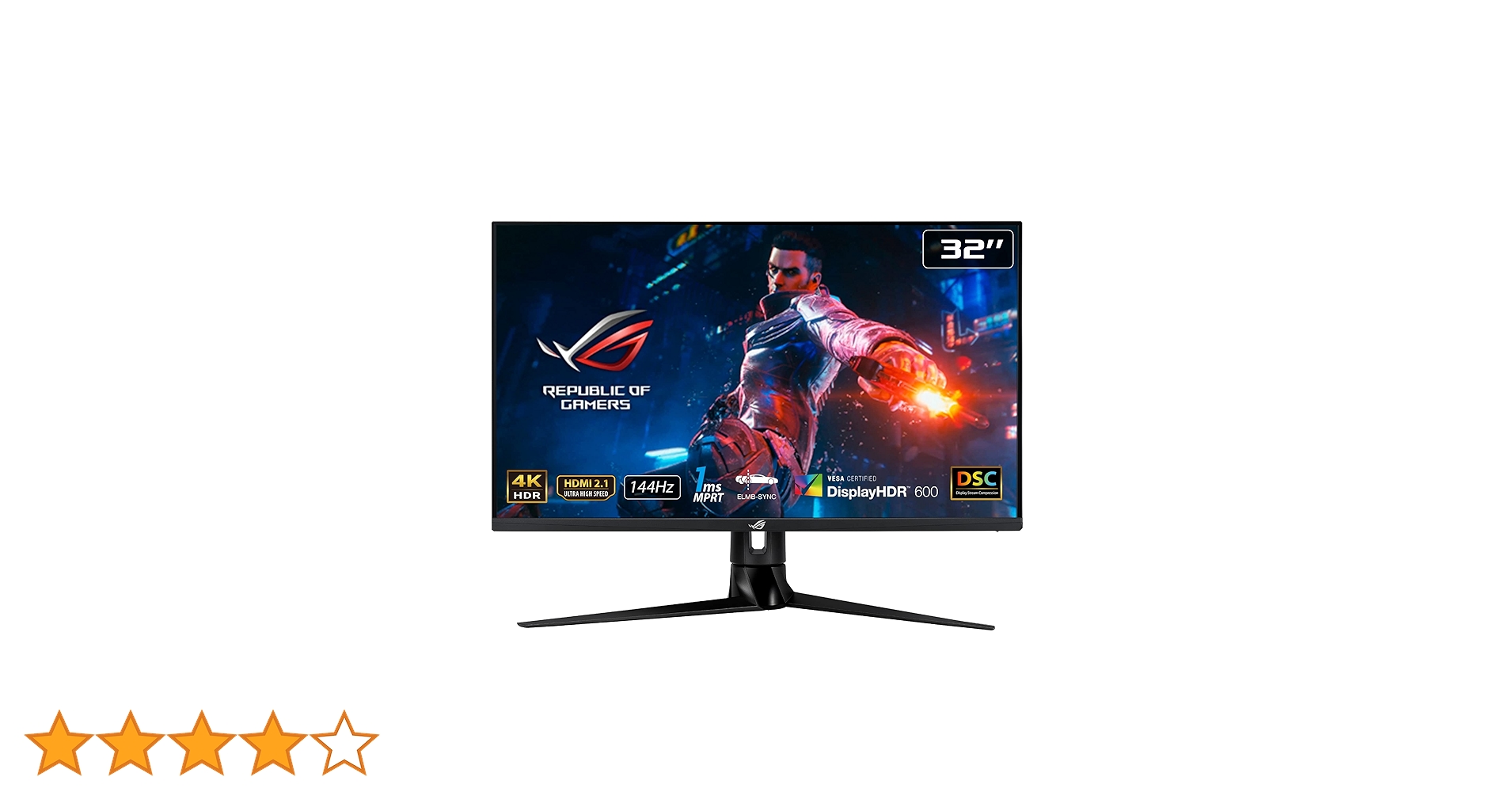 ASUS - ROG Swift PG32UQ ゲーミングモニター ROG Swift PG32UQ | 32 to 34 Inches | Gaming monitors｜ROG